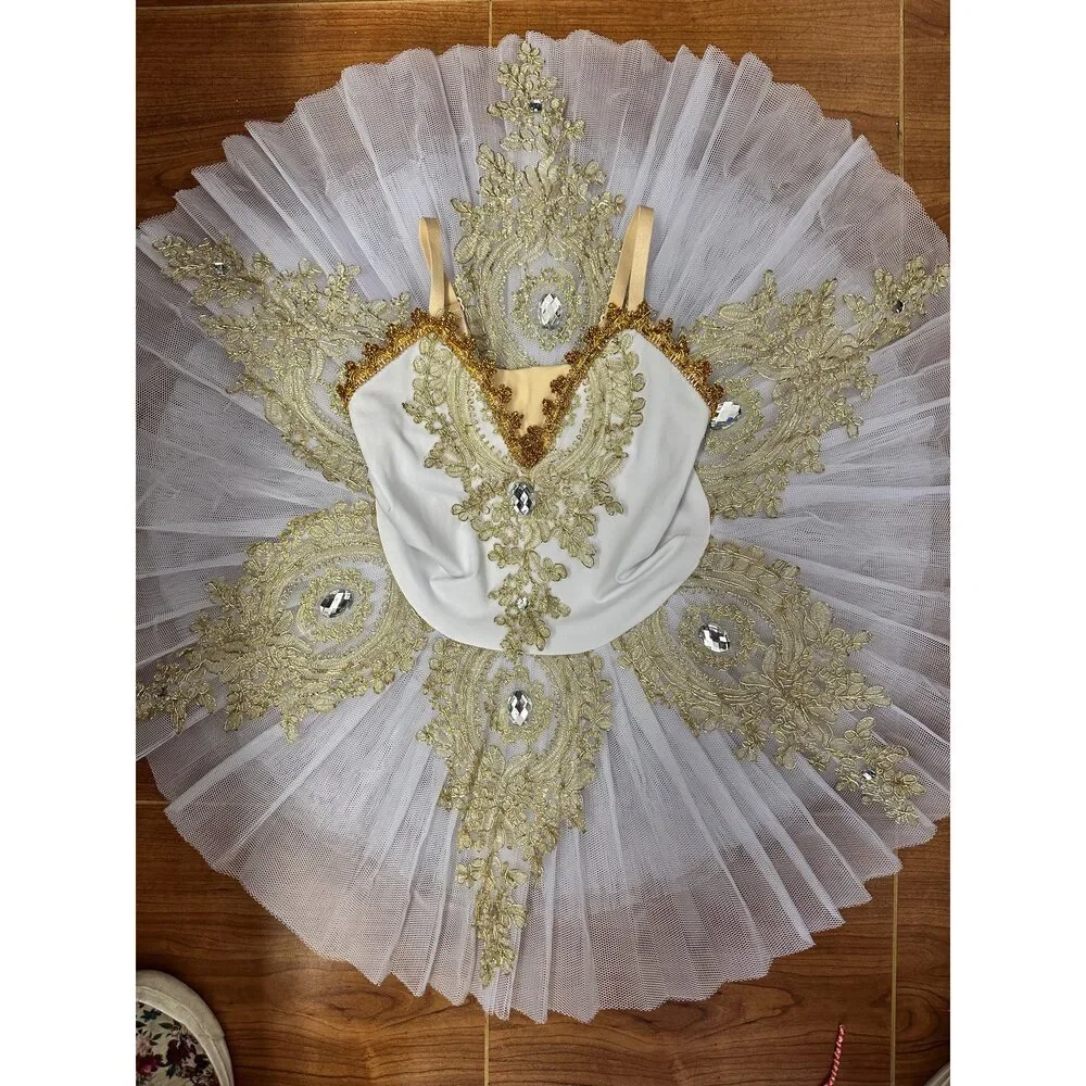 Pre-Owned Dance Costume Intermediate Child Amazon White Ballet Pointe Swan Lake
